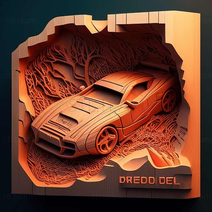 3D модель Игра Ridge Racer Unbounded (STL)